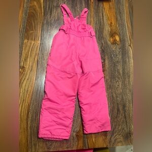 Cat & Jack Bright Pink Ski/Snow Play Overalls